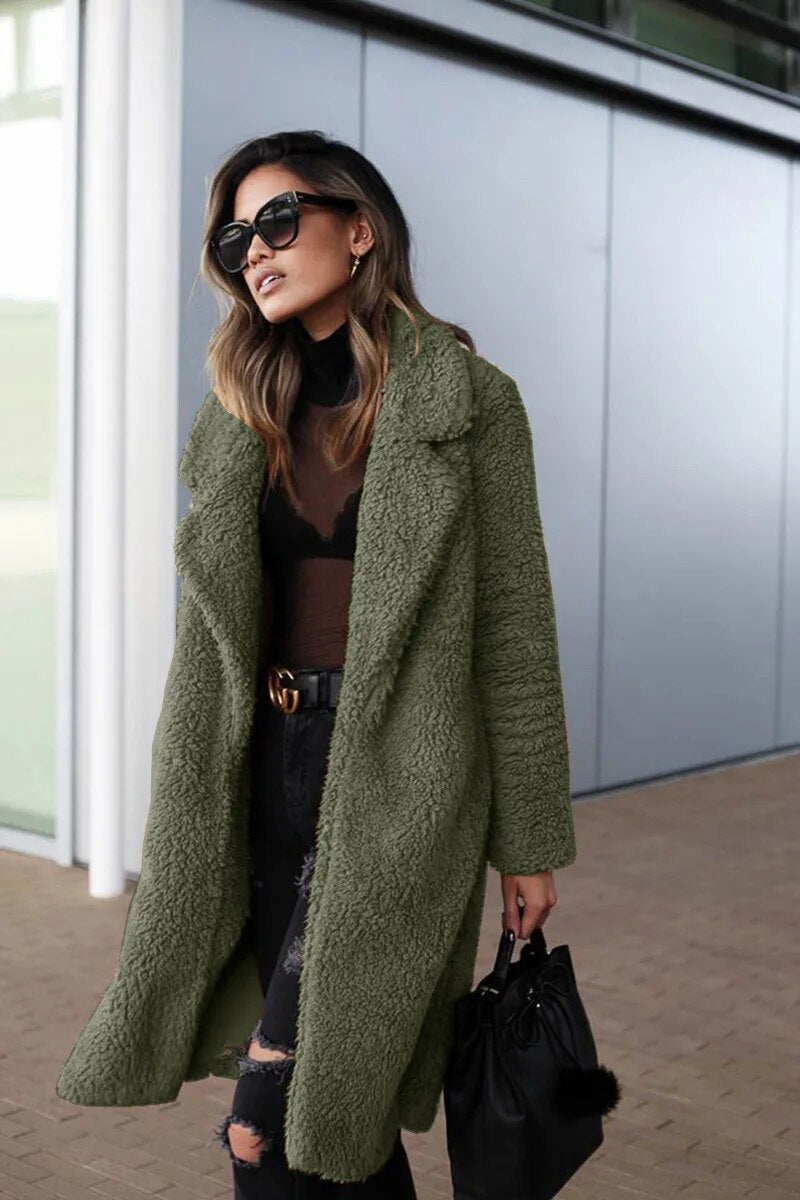 Zachte Fleece Jacket Thea Warm en Comfortabel