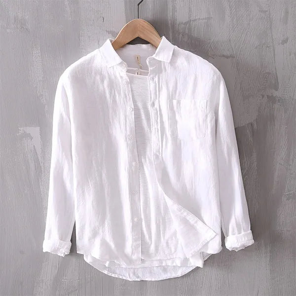 Elegante Heren Overhemd Rocco Stijl