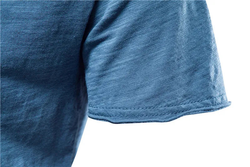 Moderne Heren T-shirt Italiaanse Stijl