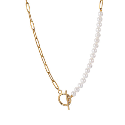 Parelsieradenset met Armband en Ketting Elegante Set