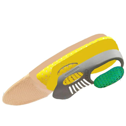 Orthopedische Gel Inlegzolen voor Voetondersteuning en Pijnverlichting