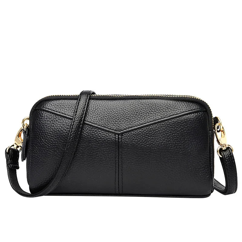 Chic Crossbody Tas voor Dames Leer Kleurrijk