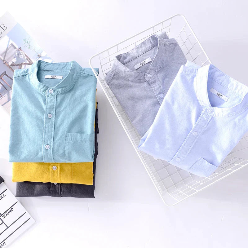 Elegante Heren Overhemd Comforabel Casual