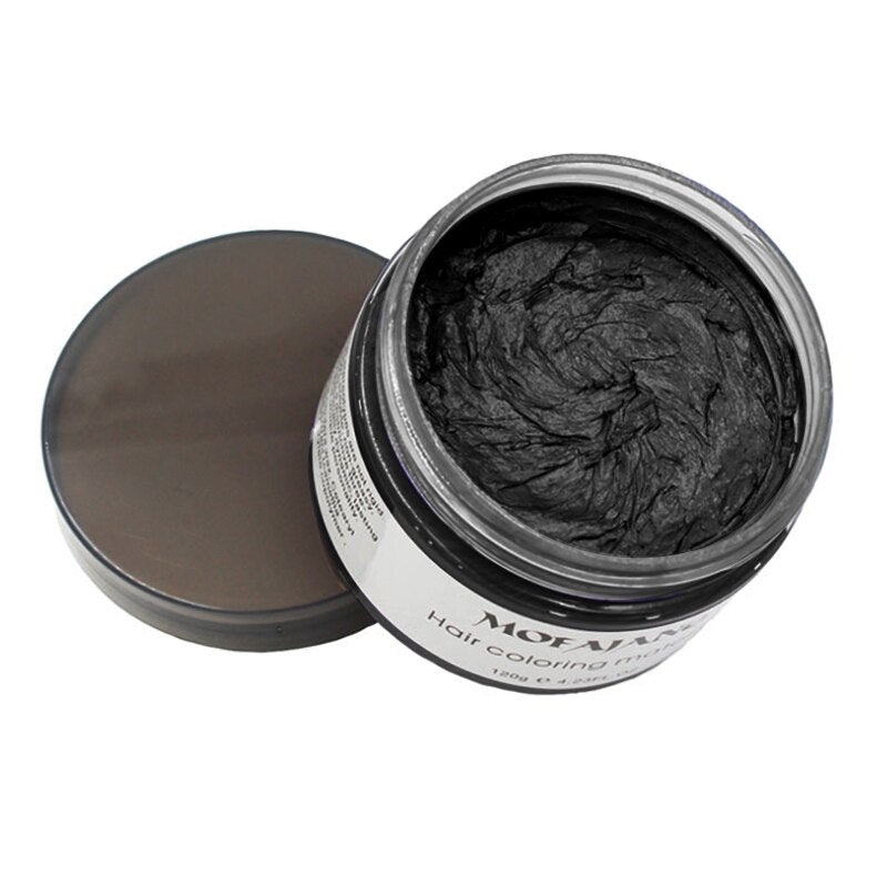 Styling Haarwas – Tijdelijke Kleur Styling Wax voor Natuurlijke Haarverf