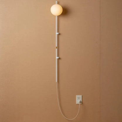 Scandinavische Wandlamp Wandsconce met Plug-in Aansluiting