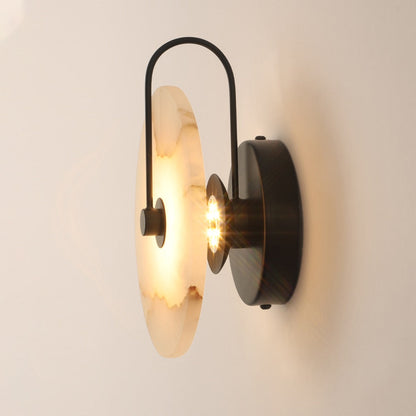 Moderne Marmeren Wandlamp met LED-verlichting – Stijlvolle Binnenverlichting voor Hal & Woonkamer