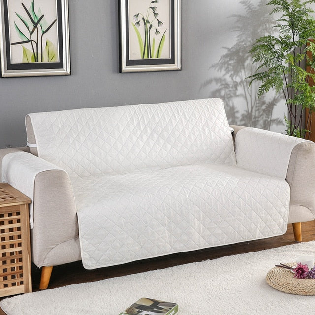 Waterafstotende anti-slip sofa hoes voor bankbescherming tegen vlekken, huisdieren en slijtage