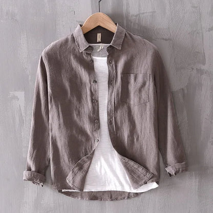 Elegante Heren Overhemd Rocco Stijl