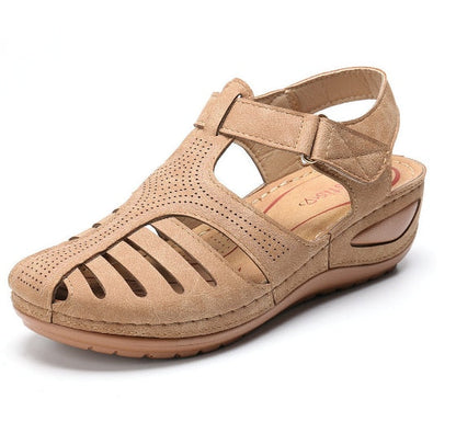 Lederen Orthopedische Sandalen met Verstelbare Teenbescherming voor Optimale Voetondersteuning en Verbeterde Houding