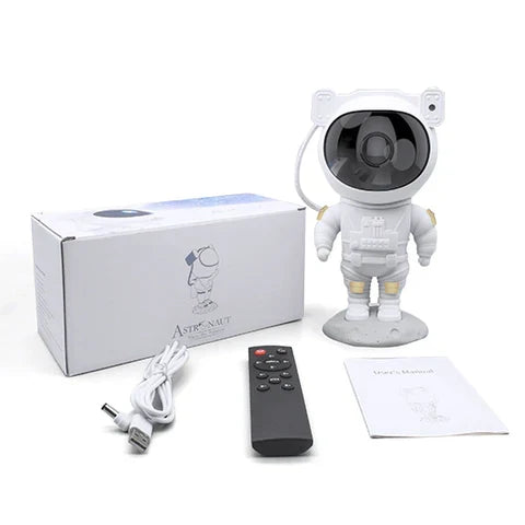 Astronaut Sterrenprojector LED Ruimtevaart Nachtlampje met Afstandsbediening en Timer