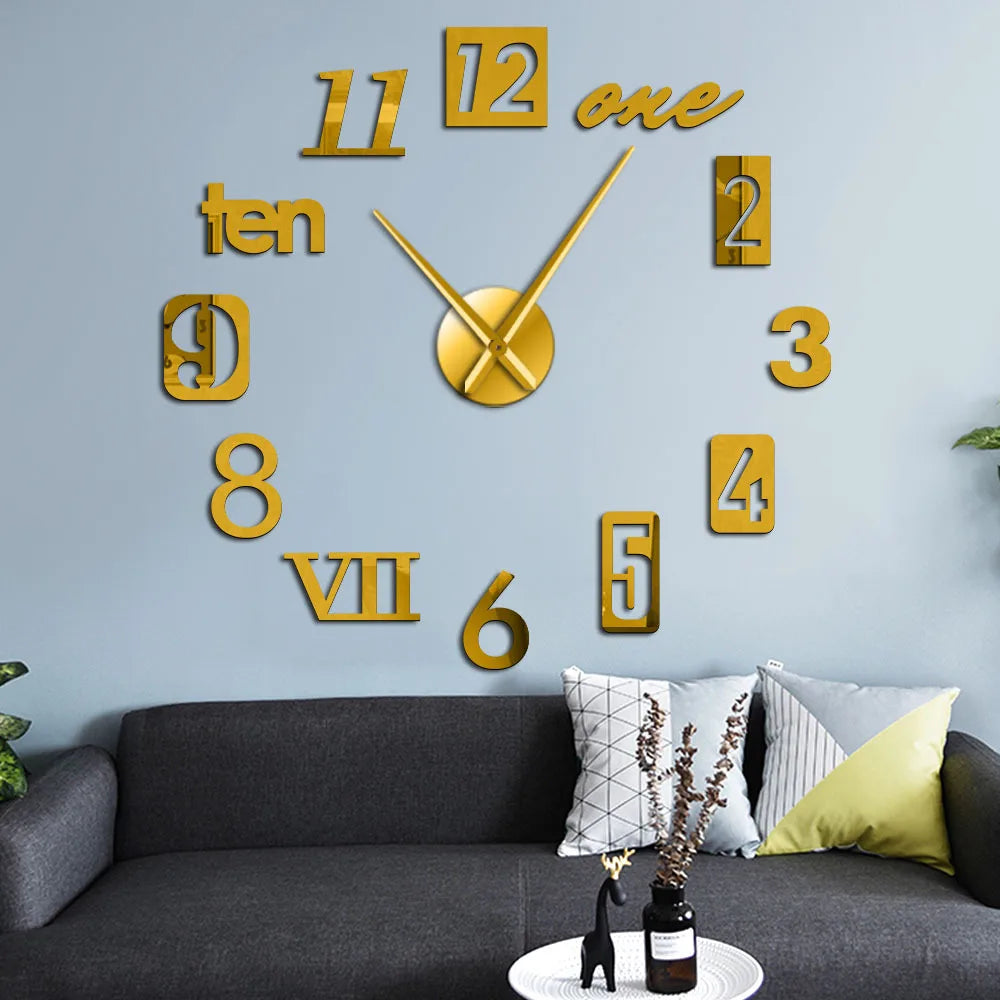Design Wandklok met Uniek Artistiek Ontwerp – Stil en Decoratief voor Elk Interieur