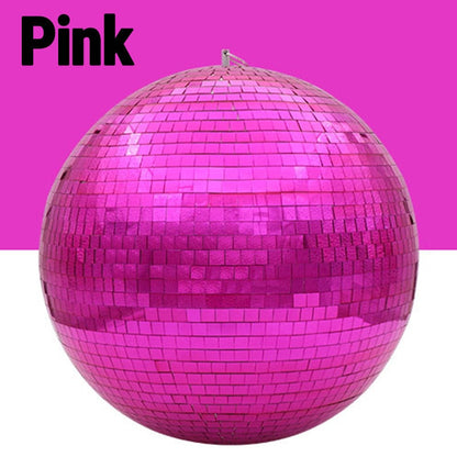 Grote Roterende Spiegel Disco Bal Met Motor Optie Voor Feest, DJ En Podiumverlichting 10–30CM
