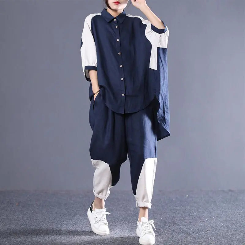 Zomer Tracksuit Sportief en Comfortabel