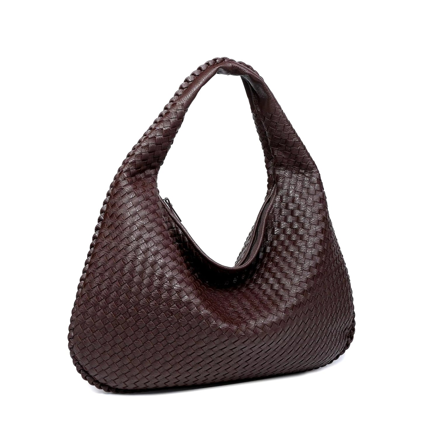 Luxe Handtas Geweven Stof Elegant Design voor Dagelijks Gebruik