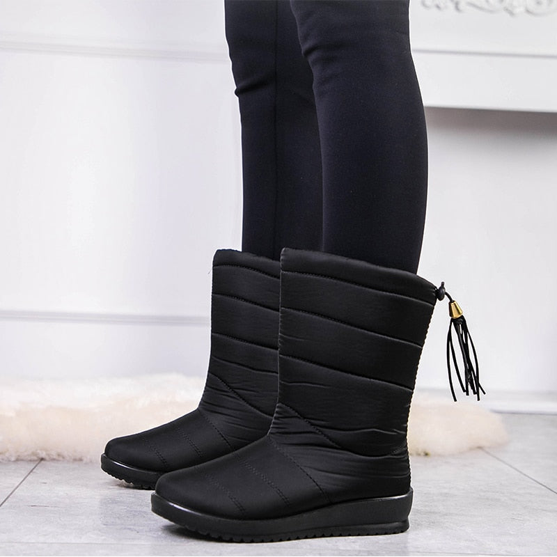 Dameslaarzen Waterdicht Warm en Antislip Zool