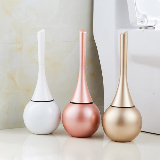 Luxe toiletborstel met modern design en hygiënisch systeem voor stijlvolle badkamers
