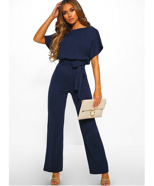 Elegante Jumpsuit voor Vrouw met Lange Mouwen - StudioMarella