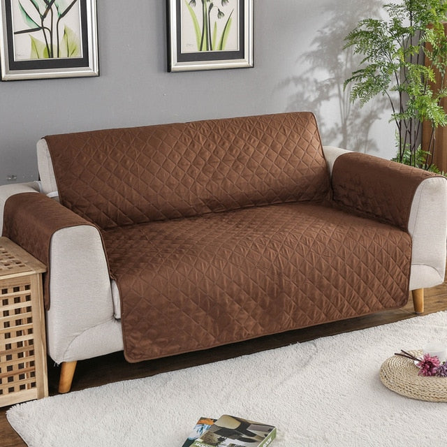 Waterafstotende anti-slip sofa hoes voor bankbescherming tegen vlekken, huisdieren en slijtage