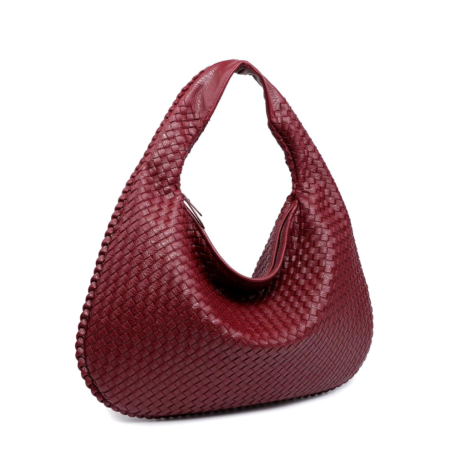 Luxe Handtas Geweven Stof Elegant Design voor Dagelijks Gebruik - StudioMarella
