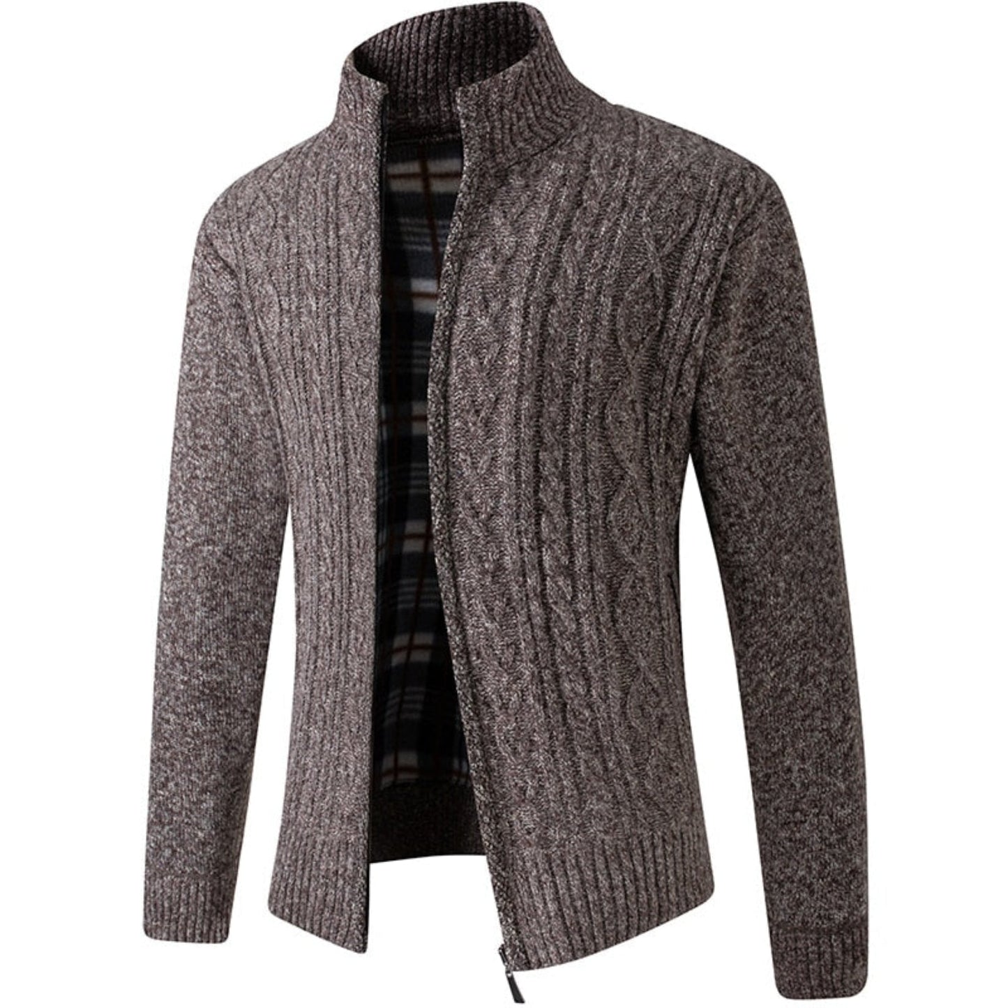 Heren Vest Casual met Kraag en Zijzakken