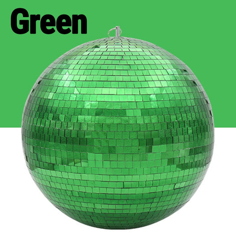 Grote Roterende Spiegel Disco Bal Met Motor Optie Voor Feest, DJ En Podiumverlichting 10–30CM