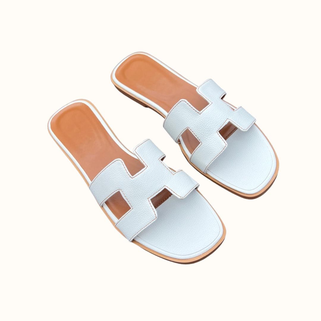 Dames Sandalen H-Profiel Vegan Leder Comfortabel Elegant Zomer Schoeisel