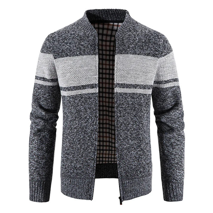 Heren Gebreide Vest Warm en Stijlvol → Heren Vest Gebreid Warm en Chic - StudioMarella