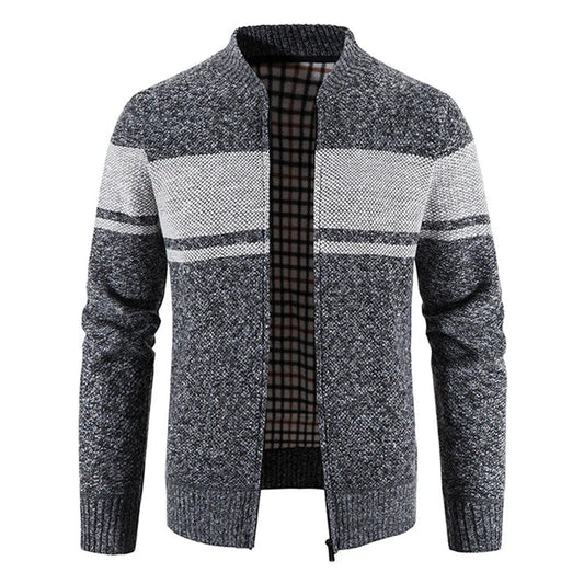 Heren Gebreide Vest Warm en Stijlvol → Heren Vest Gebreid Warm en Chic - StudioMarella
