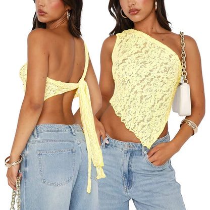 Elegante Vrouwelijke Top Donna Crispina