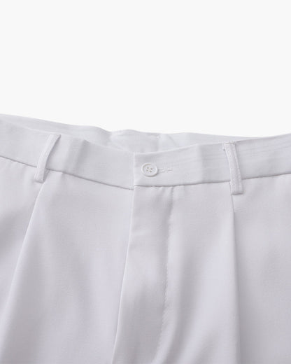 Hoge Taille Broek Wijd Model Anzug Stijl