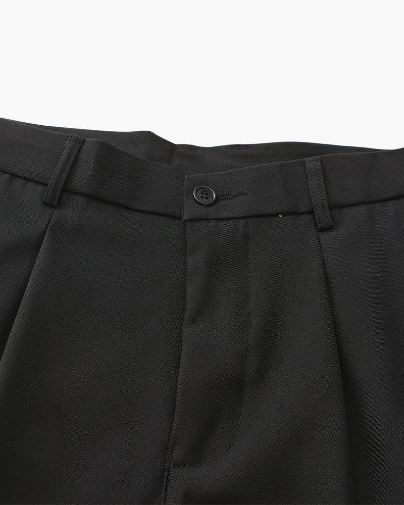 Hoge Taille Broek Wijd Model Anzug Stijl