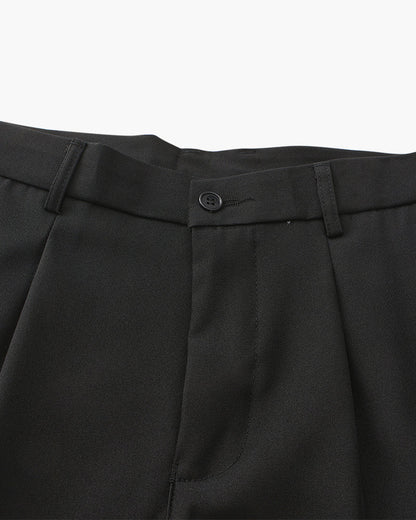 Hoge Taille Broek Wijd Model Anzug Stijl
