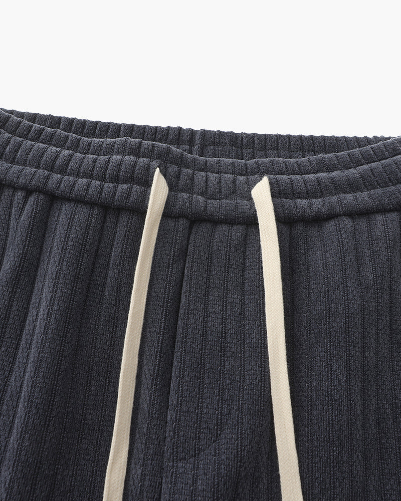 Heren Broek Corduroy Wijd Model met Touwtjes Sluiting