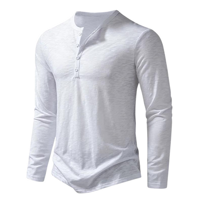 Heren Longsleeve Shirt Comfortabel en Veelzijdig voor Dagelijks Dragen