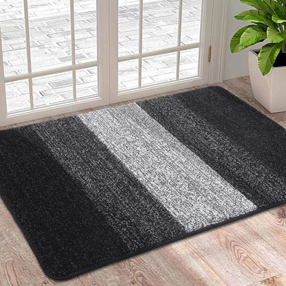 Wasbare Deurmat met Microfiber Oppervlak en Antislip Onderzijde – Absorberend Vloerkleed voor Hal Keuken