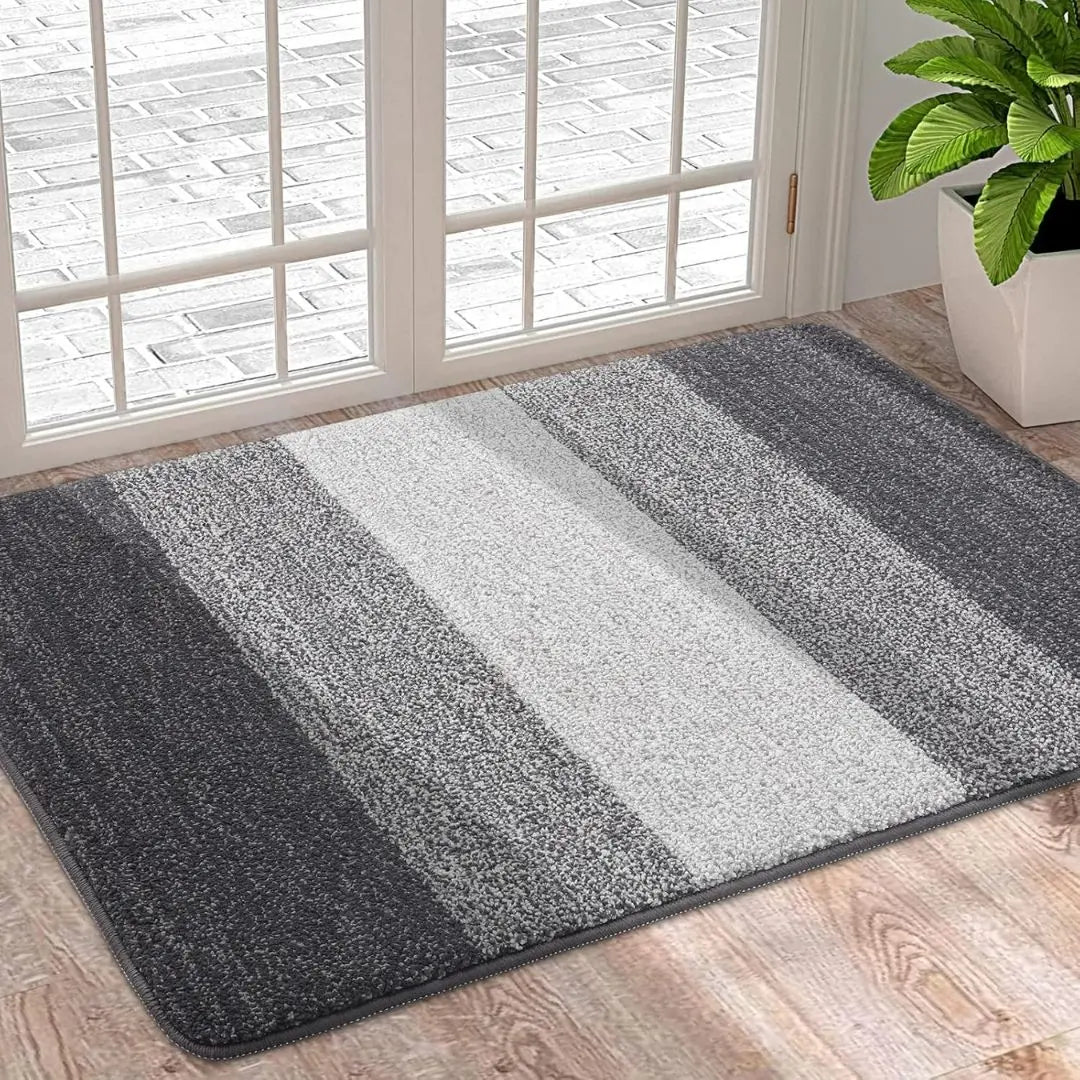 Wasbare Deurmat met Microfiber Oppervlak en Antislip Onderzijde – Absorberend Vloerkleed voor Hal Keuken
