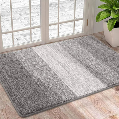Wasbare Deurmat met Microfiber Oppervlak en Antislip Onderzijde – Absorberend Vloerkleed voor Hal Keuken