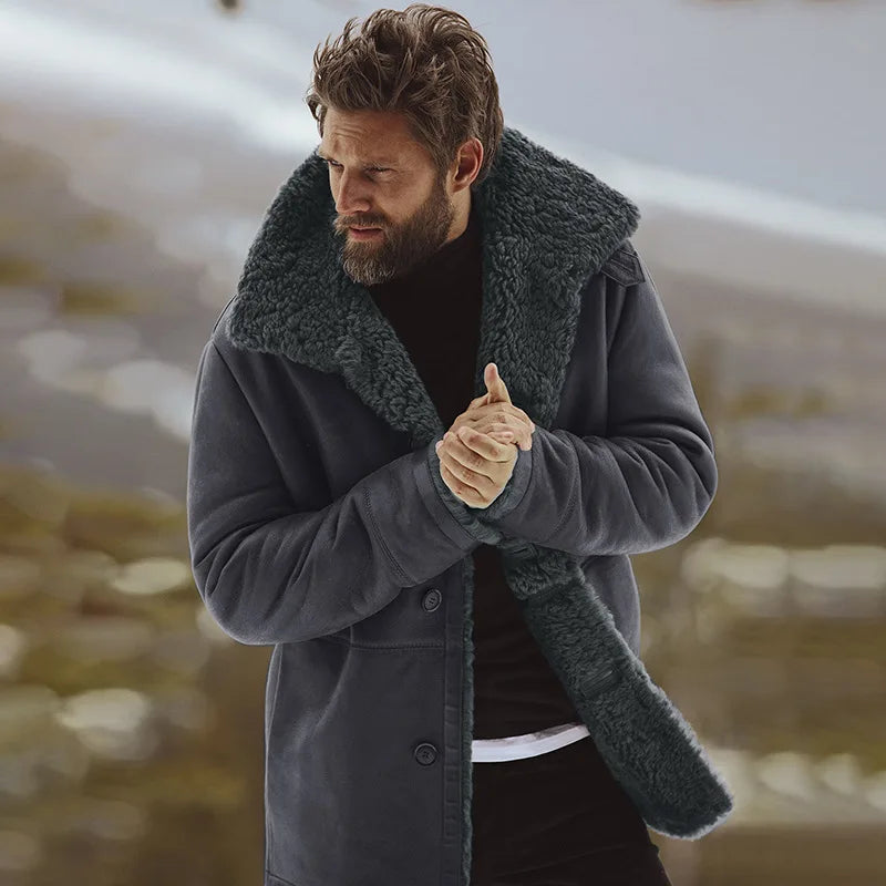 Waterdichte Winterjas voor Mannen Warm en Dik Isolatie