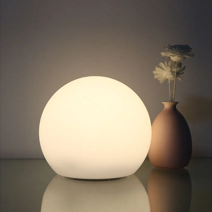 Oplaadbare Bollamp met Afstandsbediening 16 Kleuren en 10 Uur Accuduur Draadloos Sfeerverlichting