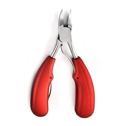 Professionele Teennagel Schaar RVS voor Dikke Nagels Gebogen Mesjes Ergonomische Antislip Grip Nauwkeurige Voetverzorging Hygienisch Duurzaam