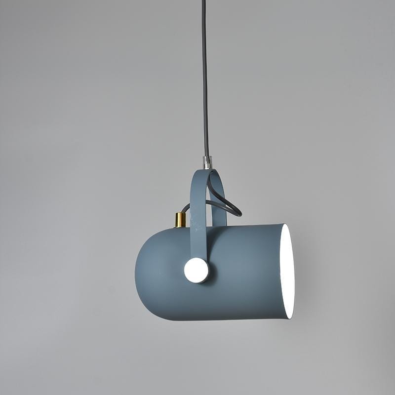 Hanglamp Metaal Verstelbaar Scandinavisch Zwart Groen Geel E27 LED Eetkamer Woonkamer
