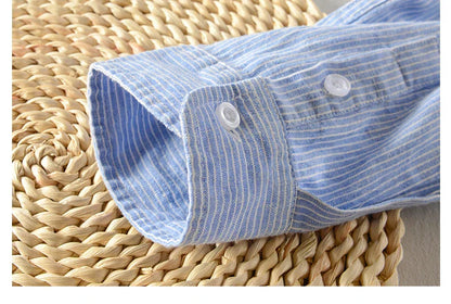 Elegante Mannen Overhemd Amadeo Stijl