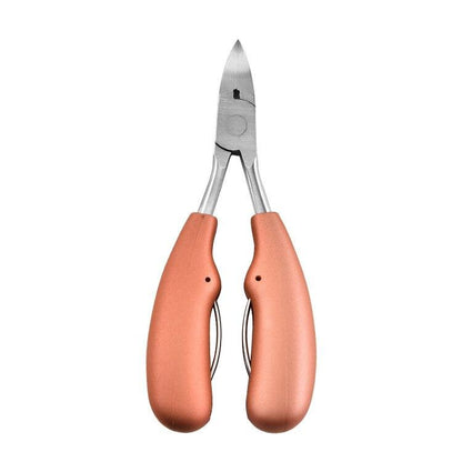Professionele Teennagel Schaar RVS voor Dikke Nagels Gebogen Mesjes Ergonomische Antislip Grip Nauwkeurige Voetverzorging Hygienisch Duurzaam