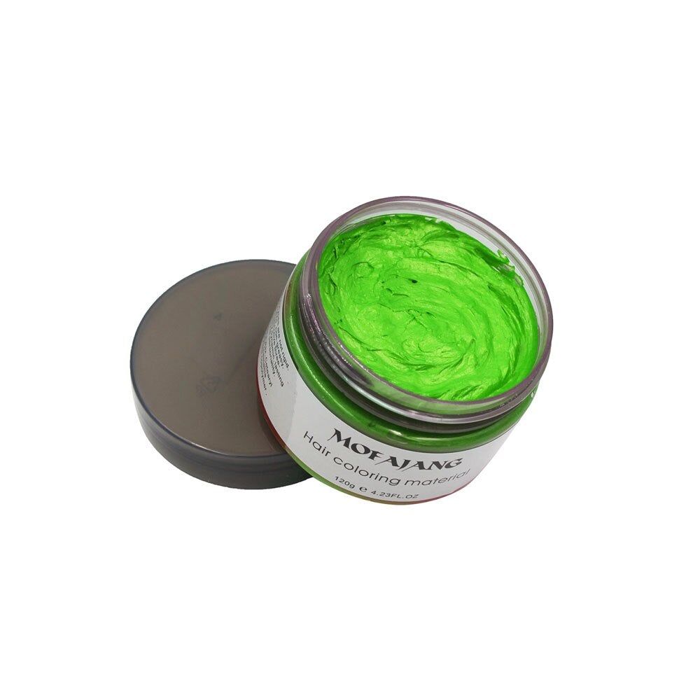 Styling Haarwas – Tijdelijke Kleur Styling Wax voor Natuurlijke Haarverf