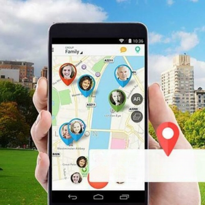 Compacte GPS-Tracker voor Kinderen, Huisdieren en Auto | Realtime Locatiebepaling