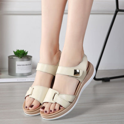 Dames Orthopedische Sandalen Comfortabel Brede Pasvorm
