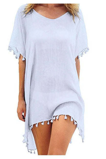Dalia Strandjurk met Parelmoer en Elegante Details