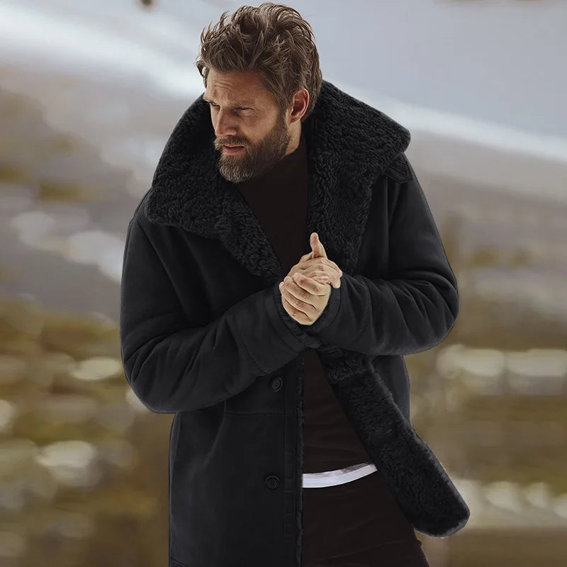 Waterdichte Winterjas voor Mannen Warm en Dik Isolatie