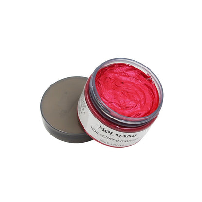 Styling Haarwas – Tijdelijke Kleur Styling Wax voor Natuurlijke Haarverf