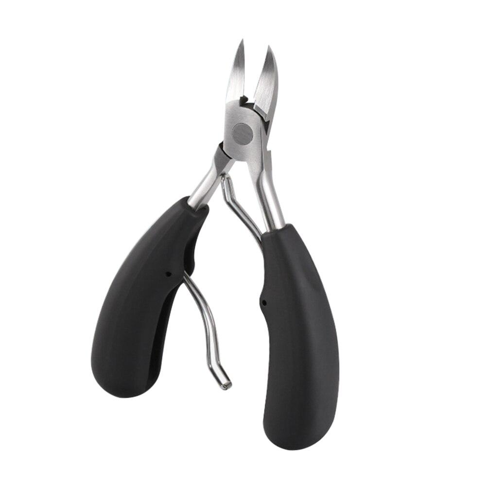 Professionele Teennagel Schaar RVS voor Dikke Nagels Gebogen Mesjes Ergonomische Antislip Grip Nauwkeurige Voetverzorging Hygienisch Duurzaam
